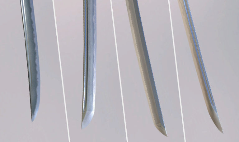 美しい日本刀(打刀、太刀、脇差、短刀、鞘)のUnity Asset「Katana / Japanese sword」 | Unity ...